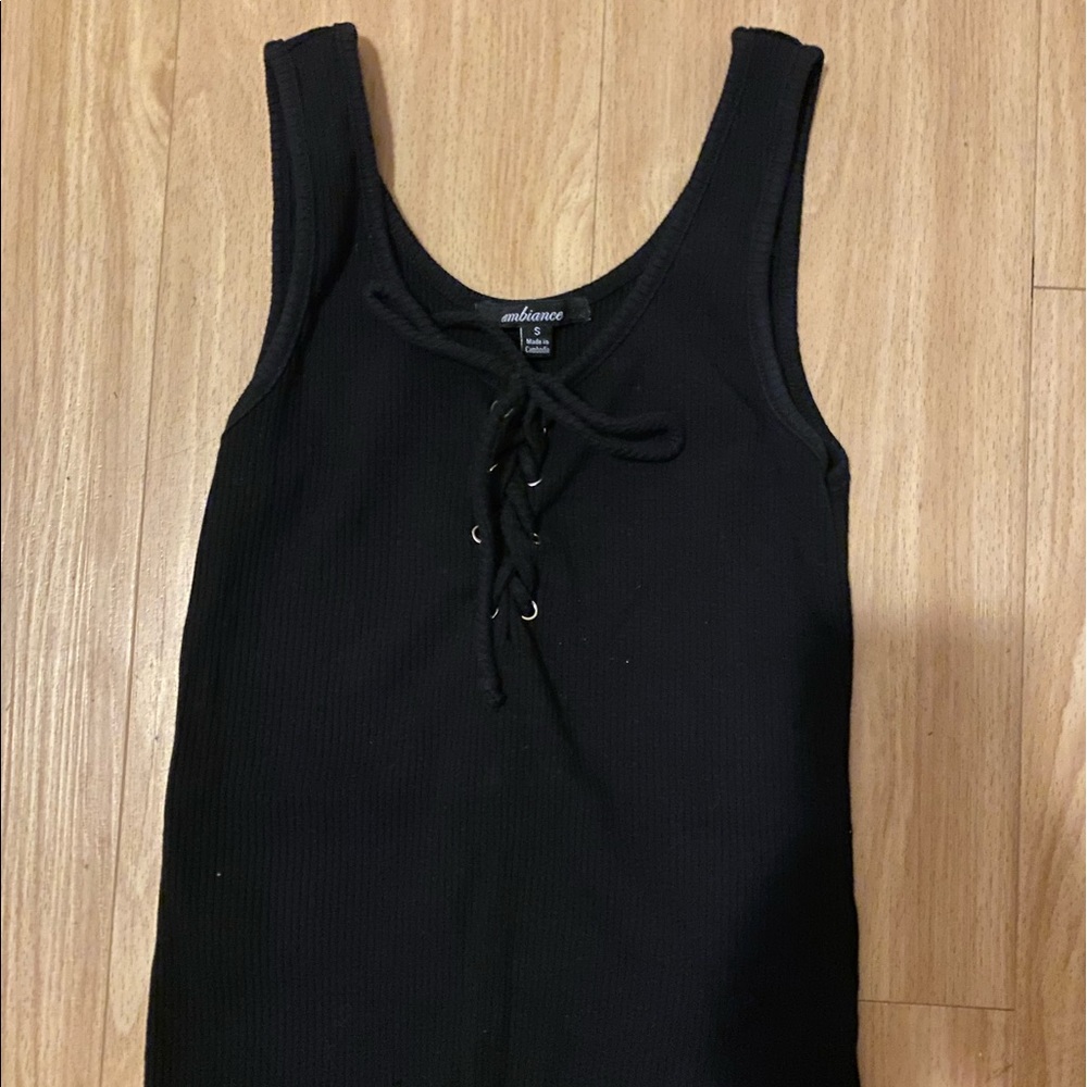 black bodysuit